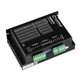 Cloudray Stepper Motor Stepper Driver 2-Phase Stepper Driver DM860S Supply Voltage 18-80VAC and 24-100VDC Output Current 2.4-7.2A