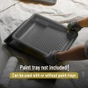 Bates- Paint Tray Liner, 9 Inch, 10 pcs, Grey Paint