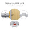 Indicator Door Lock Bathroom Restroom Toilet Bolt Door Lock with