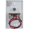 RV Omni Directional Amplified TV/AM/FM Antenna & Distribution Plate -