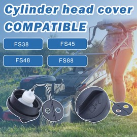 AUMEL Fuel Cap with Spark Plug for Stihl FS38 FS45 FS46 FS48 FS52 FS55 FS56 FS62 FS66 FS72 FS75 FS76 FS80 FS81 FS85 FS88 Brush Cutter Replaces 4128-350-0505
