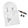 Small Cribbage Board Templates (3 Players, Curved Track) – Thick