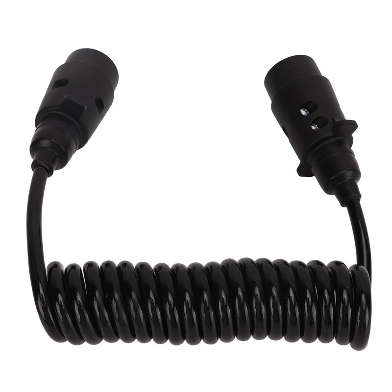 2m Trailer Light Board Extension Cable 7Pin Plug Socket Adapter