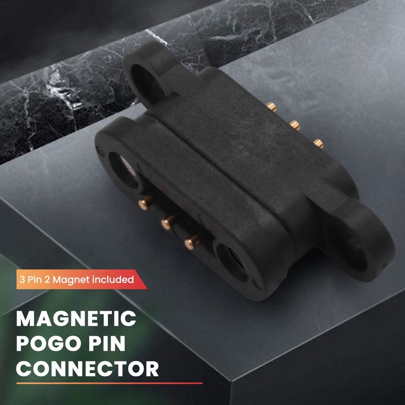 Liseng 5 Pairs Spring Loaded Magnetic Pogo Pin Connector 3