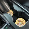 Car Coasters for Drinks Cup Holders Absorbent,4 Packs Ceramic Car