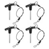 QUARKZMAN T-Handle Locking Pins, 5 mm x 40 mm Quick