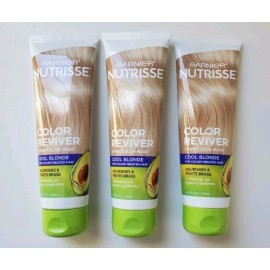 Garnier Lot Of 3 Garnier Nutrisse Color Reviver 5-Min Minute Color Mask Cool Blonde