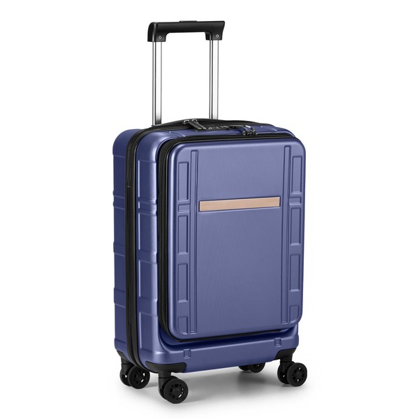 Heemab Durable and Stylish Carry-On Luggage, 20-Inch with Front, Double