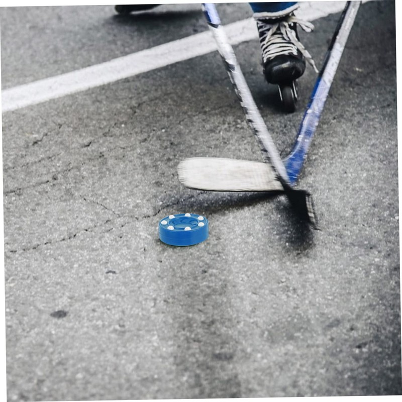 ibasenice 2Pcs Roller Hockey Pucks for Street Hockey Professional Grade