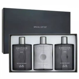 Homme 촉촉한보습 녹차추출물 산뜻 옴므화장품 스킨2+로션1 Moisturizing Green Tea Extract Fresh Men's Skincare Set (Skin 2 + Lotion 1)