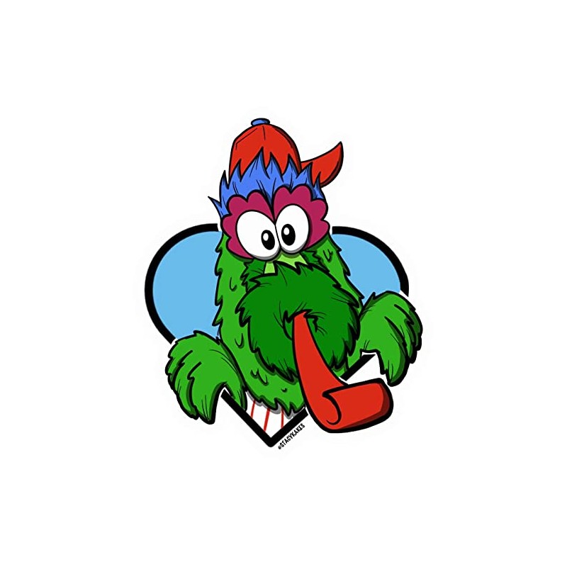 Phanatic Heart Decal - for Cars, Laptops, and More! -