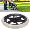 Wheelchair Wheel 8in PU Walker Caster Replacement Skidproof with Ball