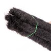 100% Real Human Hair Dreadlock Extensions 0.8-1cm Width Human Hair
