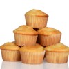 Caperci Standard Natural Cupcake Liners 500 Count, No Smell, Grease-Proof
