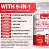 Aouewnk 2 Packs 2500MG Liposomal Glutathione Gummies Supplement