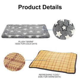 Cooling Mat for Dogs, Cooling Dog Mat, Cooling Mat for Pets, Cooling Pad for Pets, Pet Cooling Mat, Cooling Pad Cat Mat, Self-Cooling Pet Mat, Foldable Mat Cats, 64 × 48 cm