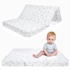 Vomiliku Trifold Pack and Play Mattress Pad, 38"x 26" Memory