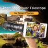 4K 10-300X40mm Super Telephoto Zoom Monocular Telescope, Waterproof Fogproof Night
