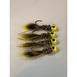 Jigs By Shine hand tied crappie jigs 1/16