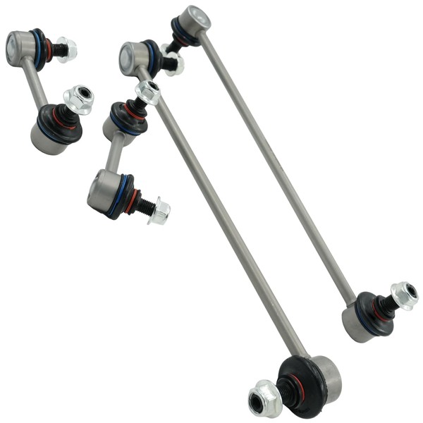 4Pcs Front and Rear Sway Bar End Links Kit, Stabilizer