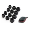 Zotech 12Pcs Replacement Earbuds Eartips Earbud Ear Tips Ear Buds