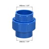 sourcing map 50mm X 50mm PVC Pipe Fitting Union Solvent