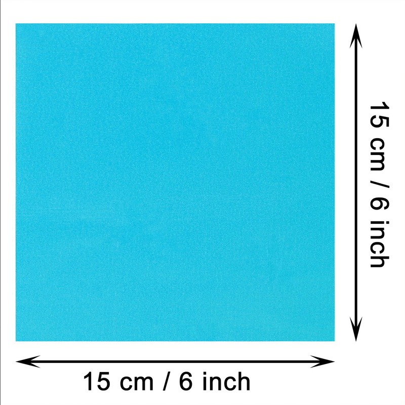 PPhtony Foil Candy Wrapper 100Pcs 6x6 Inch Aluminum Chocolate Bar