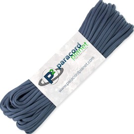 PARACORD PLANET 50 ft Mil-Spec Commercial Grade 550Lb Type Iii Nylon Paracord Fs Navy Blue