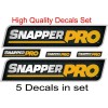 Snapper Pro commercial zero turn decal graphics sticker emblem logo