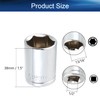Auniwaig 1/2" Drive 13/16" 6-Point Impact Socket,Imperial Chrome Vanadium 2pcs