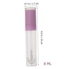 Ipetboom 4pcs Refillable Lip Gloss Tubes Portable Lip Gloss Containers
