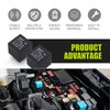 QODOLSI 4 Pack 40A Automotive Relays, 5 Pin Relay, 12V