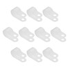 Rebower R-Type Cable Clips Fasteners Electrical Clips for Wire Cable