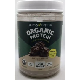 Purely Inspired Organic Protein 1.25Lb Rich Decadent Choclate EXP 7/25+