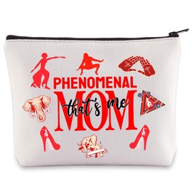 BWWKTOP DST 1913 Sorority Cosmetic Makeup Bag 1913 Sorority Gift Phenomenal Mom That's Me Sorority Zipper Pouch Bag Greek Sorority Paraphernalia, 1913 Phenomenal, Bag