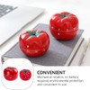 DOITOOL 2PCS 60 Minute Kitchen Timer Cute Tomato Shape -