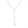 Agalea | Collar Corbatero de Plata Ley .925 con Perla