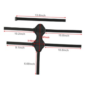 Outanaya 1pc Wireless Speaker Fixed Belt Strap for Bike Durable Accessory with Skid Design for Secure Speaker Kettle Mounting for Daily Use