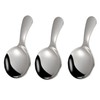 3 Pcs Stainless Steel Short Handle Spoons,Round Spoon,Mini Short Handle