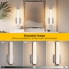 Aoceley 15.7 Inches Modern Bathroom Led Wall Sconces,18W 3000K Hardwired