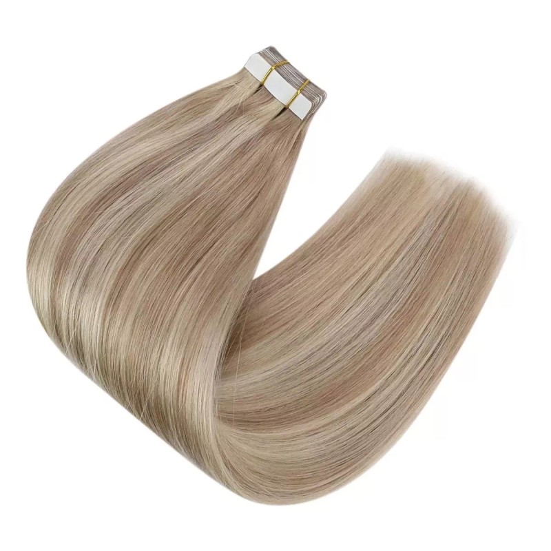 sunny hair Extensiones De Cabello Natural Suave 50gr 16in Rubio