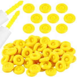 Zonon 35 Pcs Caulk Cap Caulk Saver Finishing Tool Tube Covers Tube Caps for Sealing and Preserving