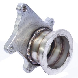Stainless Steel Turbo Charger Flange Conversion (0degree, T3/T4 to 2.5inch)