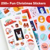 Merry & Bright Christmas Stickers - 14 Sheets of Seasonal