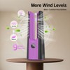 Desk Fan, 13.4 Inch Portable Bladeless Fan, Small Quiet Table
