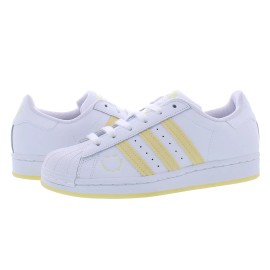 For Superstar Women's White/Yellow Shoes Model GY2073 | 100% AuthenticMaterial: Synthetic, Size: 8, Color: White