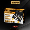 ELEAD 8-Piece 3/8" Drive Spark Plug Socket Set with Universal