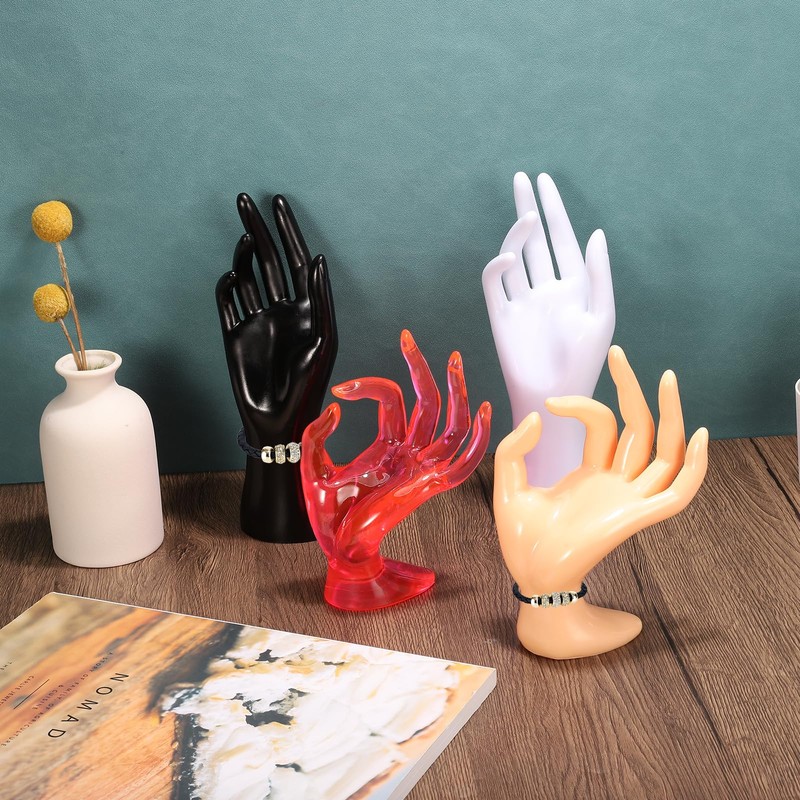 PATIKIL Hand Ring Holder, Hand Jewelry Holder Ring Display Stand