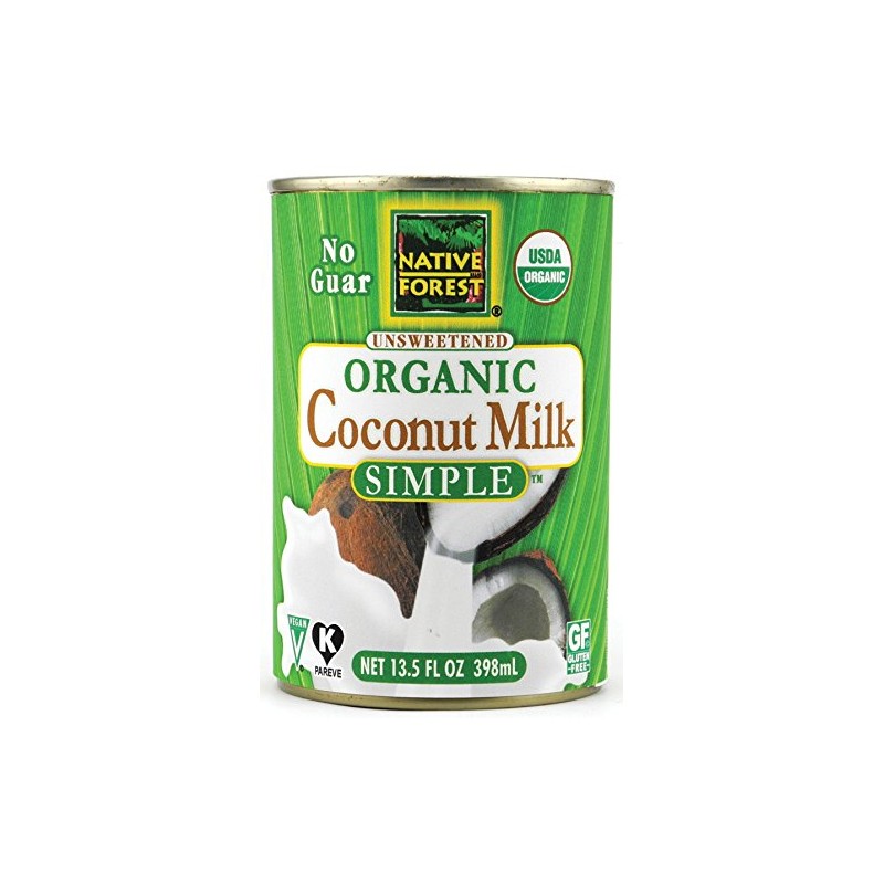 Native Forest Simple Organic Unsweetened Coconut Milk, 13.5 Fluid Ounce