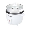 Tayama Rice Cooker with Steam Tray 8 Cups, White (RC-8R)